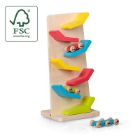 Wooden Click Clack Track Toy Car Set