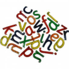 Glitter Squidgy Sparkle Alphabet Letters Set
