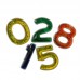 Glitter Squidgy Sparkle Numbers Set 0 to 9