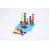 Geo Pegs and Pegboard Set