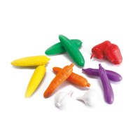 Counters Colourful Vegetable Shapes Pack of 144