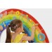 Wooden Rainbow Activity Wall Toy