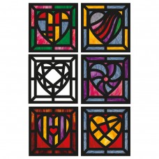 Stained Glass Heart Frames Stained Glass Heart Frames