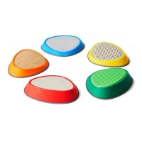 Tactile River Stones Stepping Stone Set of 5 Colours