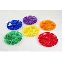 Flower Shaped Multi Purpose Tray Set of 6 Colours Flower Shaped Multi Purpose Tray Set of 6 Colours