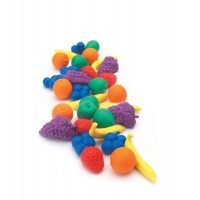 Counters Colourful Fruit Shapes Pack of 108