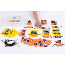 Systematic Phonics Threading Beads - CVCC CCVC Set Phase 4