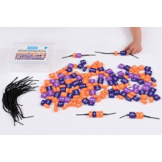 Systematic Phonics Threading Beads - Bulk Set of Beads & Strings - Phases 2-5