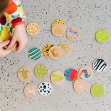 Who am I? Wooden Puzzle Game Board