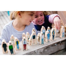 Everyone's Family - Wooden People 26 Piece Set
