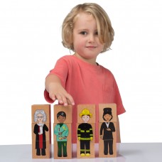 Our Community Wooden Blocks Our Community Wooden Blocks