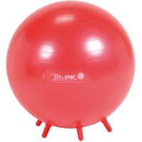Gymnic Sit N Gym 55cm Red Therapy Ball