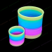 Giant Retro Rainbow Spring Slinky 13.5cm Giant Retro Rainbow Spring Slinky 13.5cm