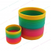 Giant Retro Rainbow Spring Slinky 13.5cm Giant Retro Rainbow Spring Slinky 13.5cm