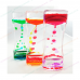 Red and Purple Retro Liquid Motion Single Shape