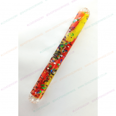 Orange and Yellow Glitter Tube Mini