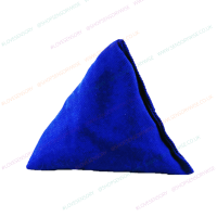 Blue Pyramid Cotton Bean Bag