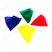 Red Pyramid Cotton Bean Bag