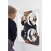 Acrylic Mirror Convex Bubble 49cm Set of 4