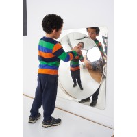 Acrylic Mirror Single Convex Bubble 78cm