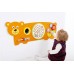 Wooden Bear Activity Wall Toy