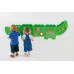 Wooden Crocodile Activity Wall Toy
