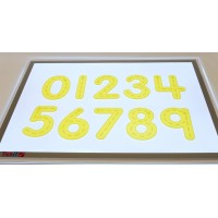 Silishapes Trace Numbers Play Set