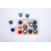 Wooden Touch and Match Board Game